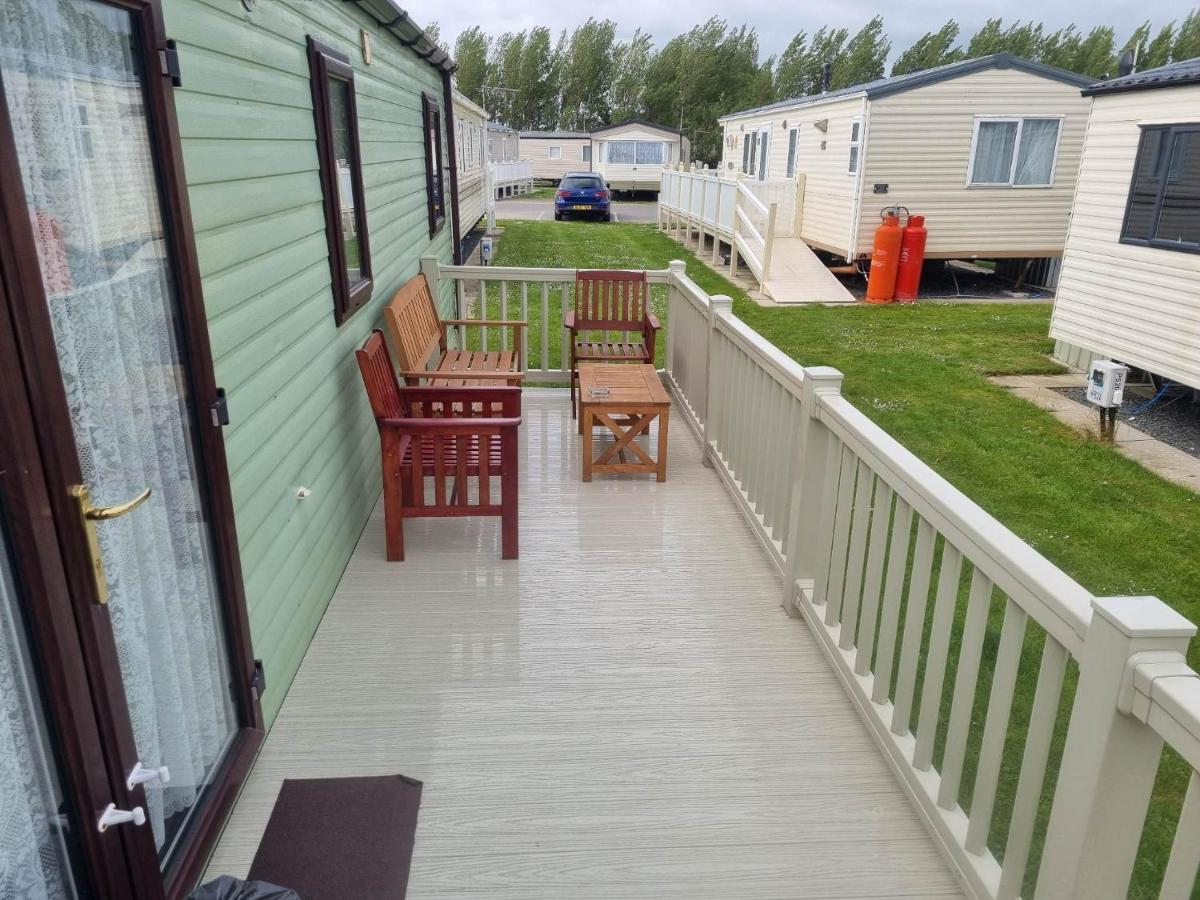Palm Square 19 3 Bed Deluxe Caravan Chapel Saint Leonards Eksteriør billede