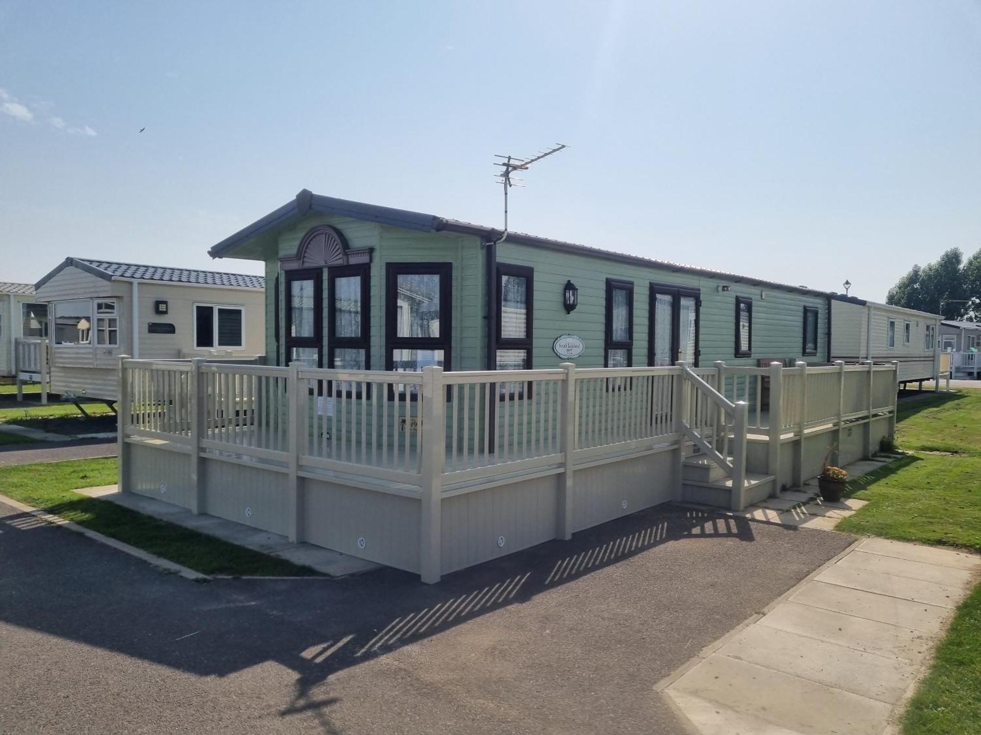 Palm Square 19 3 Bed Deluxe Caravan Chapel Saint Leonards Eksteriør billede