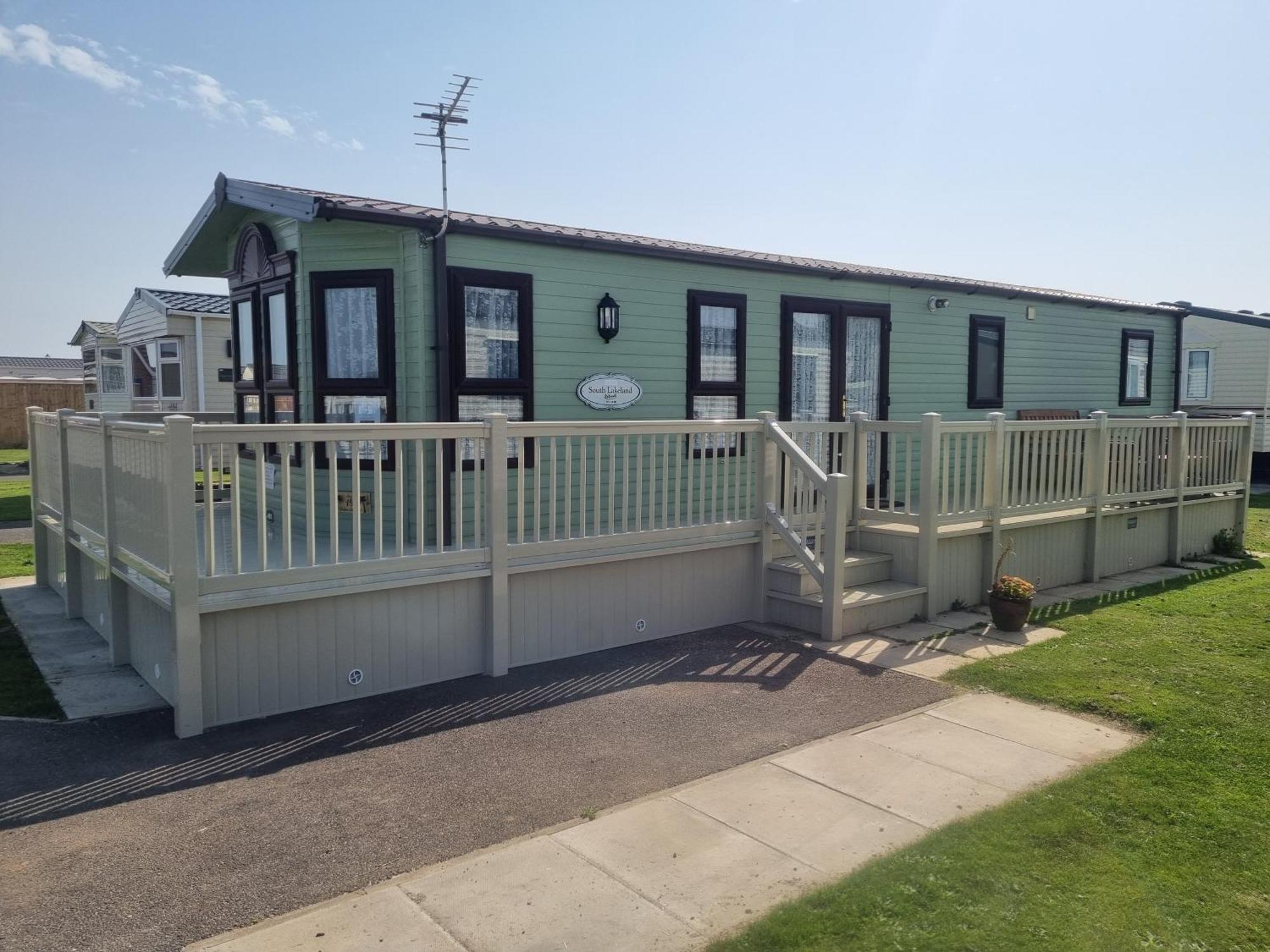 Palm Square 19 3 Bed Deluxe Caravan Chapel Saint Leonards Eksteriør billede